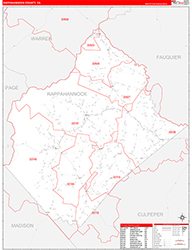 Red Line Map Example