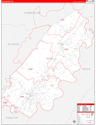 Red Line Map Example