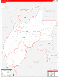 Red Line Map Example