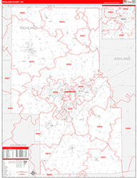 Red Line Map Example
