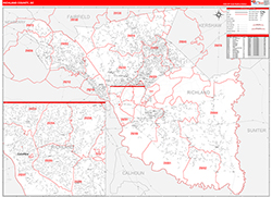 Red Line Map Example