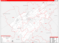 Red Line Map Example