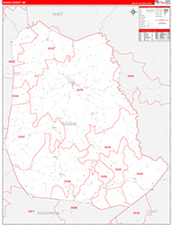 Red Line Map Example