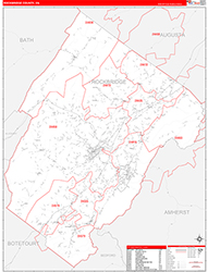 Red Line Map Example