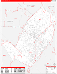 Red Line Map Example
