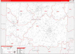 Red Line Map Example
