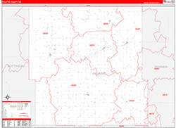 Red Line Map Example