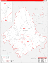 Red Line Map Example