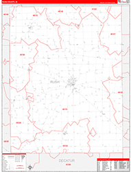 Red Line Map Example