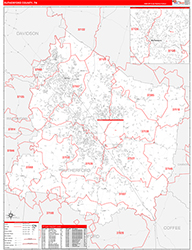 Red Line Map Example