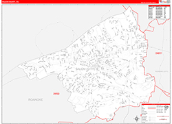 Red Line Map Example