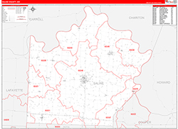 Red Line Map Example