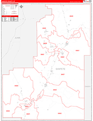 Red Line Map Example