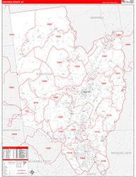 Red Line Map Example