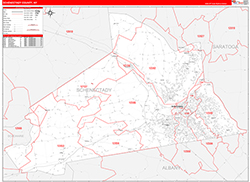 Red Line Map Example