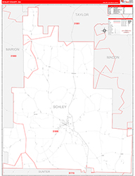 Red Line Map Example