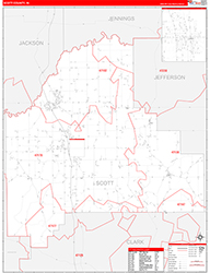 Red Line Map Example
