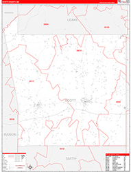 Red Line Map Example