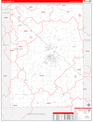 Red Line Map Example