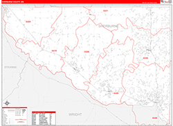 Red Line Map Example