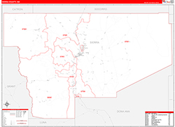 Red Line Map Example