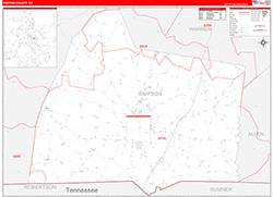 Red Line Map Example