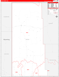 Red Line Map Example