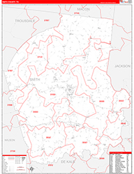 Red Line Map Example