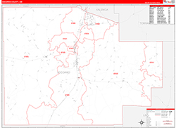 Red Line Map Example