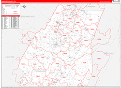 Red Line Map Example