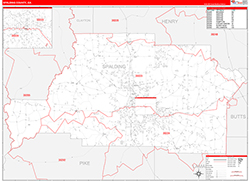 Red Line Map Example