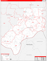 Red Line Map Example