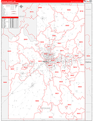 Red Line Map Example