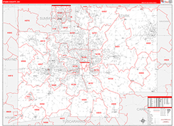 Red Line Map Example