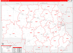 Red Line Map Example