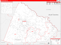 Red Line Map Example