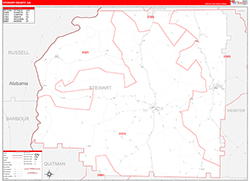 Red Line Map Example