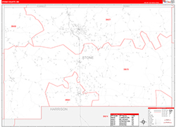 Red Line Map Example