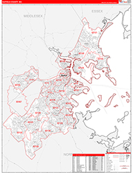 Red Line Map Example