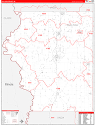 Red Line Map Example