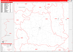 Red Line Map Example