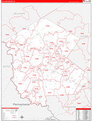 Red Line Map Example