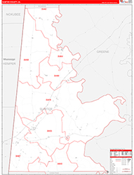 Red Line Map Example