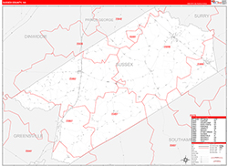 Red Line Map Example