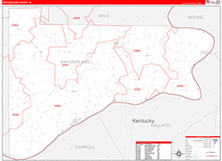 Red Line Map Example
