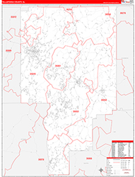 Red Line Map Example