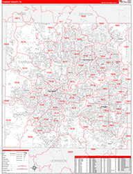 Red Line Map Example