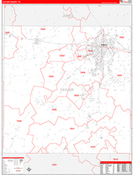 Red Line Map Example