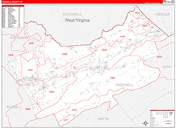 Red Line Map Example