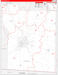 Red Line Map Example